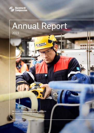 Thumbnail Burckhardt Compression Annual Report 2023