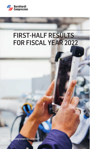 Thumbnail Burckhardt Compression Half-year Report 2022-h1