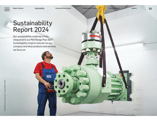 Miniature Burckhardt Compression Rapport de durabilité 2024