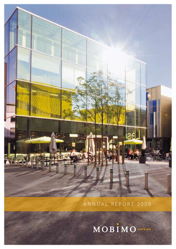 Thumbnail Mobimo Holding Annual Report 2009