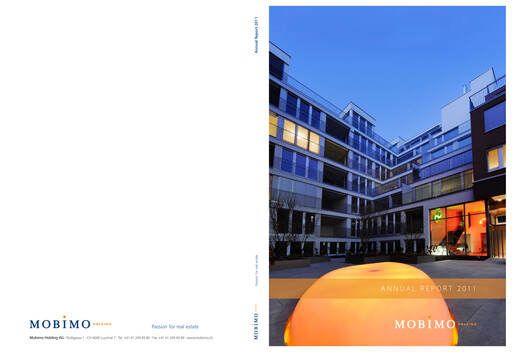 Thumbnail Mobimo Holding Annual Report 2011