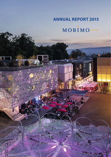 Thumbnail Mobimo Holding Annual Report 2015