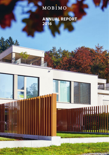 Thumbnail Mobimo Holding Annual Report 2016