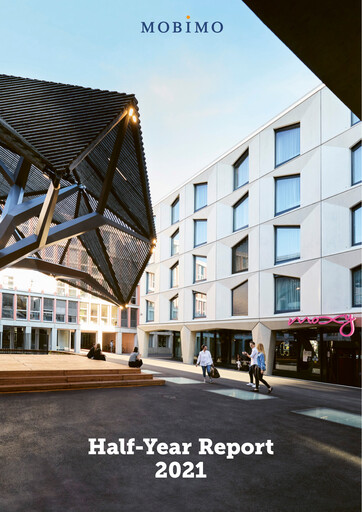 Miniature Mobimo Holding Rapport semestriel 2021-h1