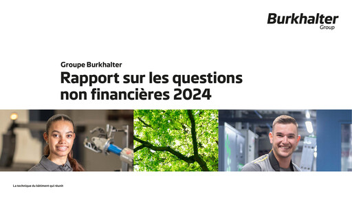 Thumbnail Burkhalter Holding ESG Report 2024