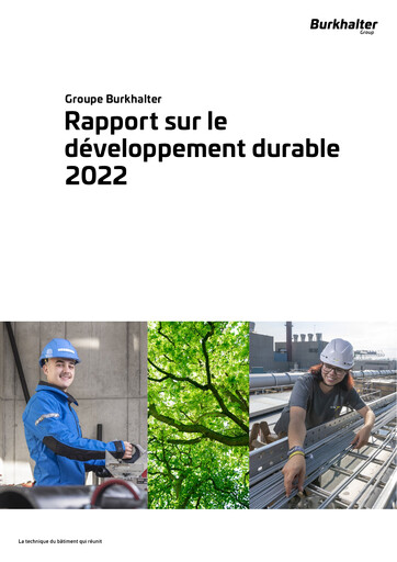 Thumbnail Burkhalter Holding Sustainability Report 2022