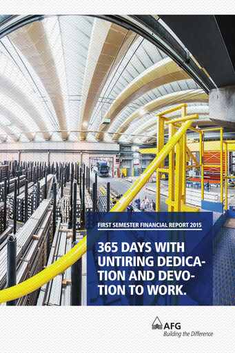 Miniature Arbonia Rapport semestriel 2015-h1