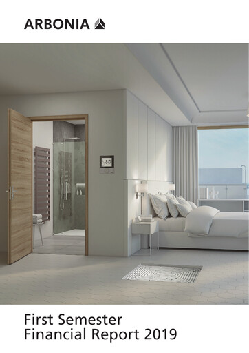 Miniature Arbonia Rapport semestriel 2019-h1