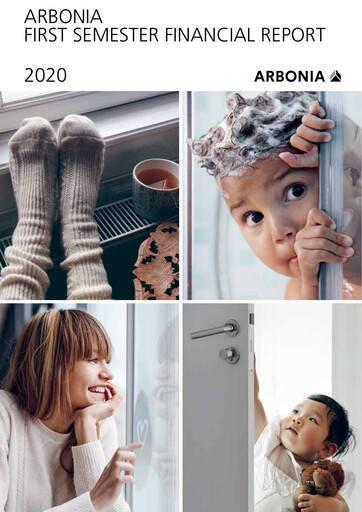 Miniature Arbonia Rapport semestriel 2020-h1