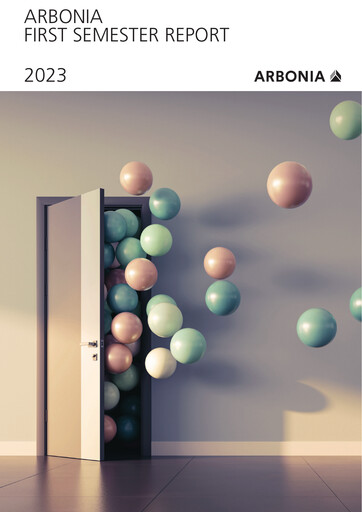 Miniature Arbonia Rapport semestriel 2023-h1