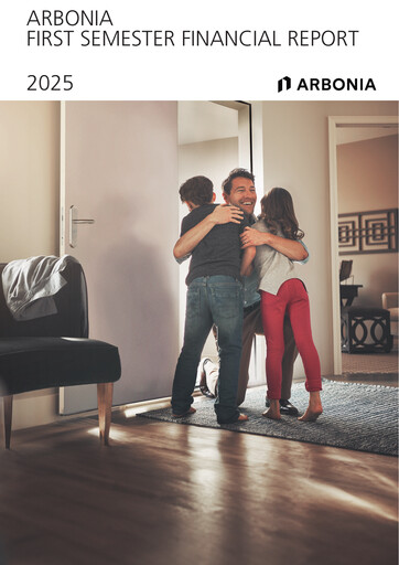 Miniature Arbonia Rapport semestriel 2025-h1