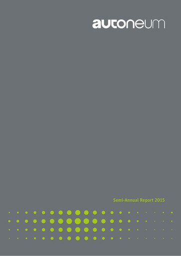 Thumbnail Autoneum Holding Half-year Report 2015-h1