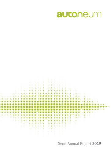 Thumbnail Autoneum Holding Half-year Report 2019-h1