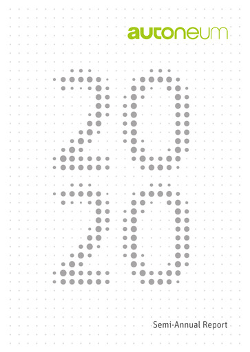 Thumbnail Autoneum Holding Half-year Report 2020