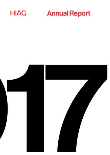 Thumbnail HIAG Immobilien Annual Report 2017