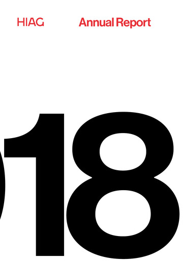 Thumbnail HIAG Immobilien Annual Report 2018