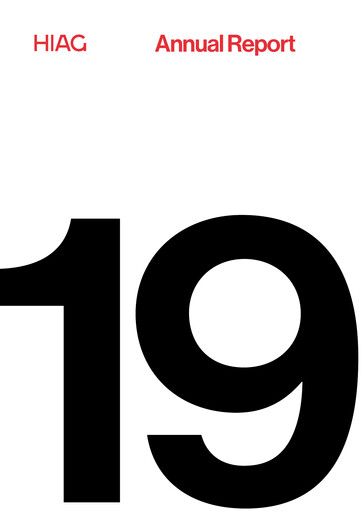 Thumbnail HIAG Immobilien Annual Report 2019