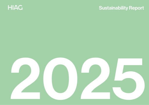 Thumbnail HIAG Immobilien Sustainability Report 2025