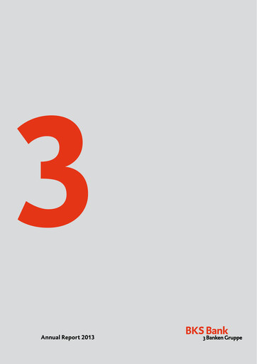 Thumbnail BKS Bank Annual Report 2013