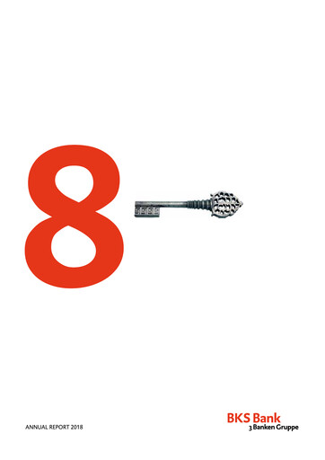 Thumbnail BKS Bank Annual Report 2018