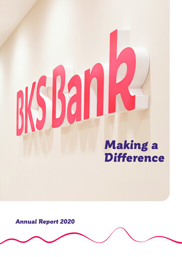 Thumbnail BKS Bank Annual Report 2020