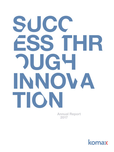 Vorschaubild Komax Holding Jahresbericht 2017