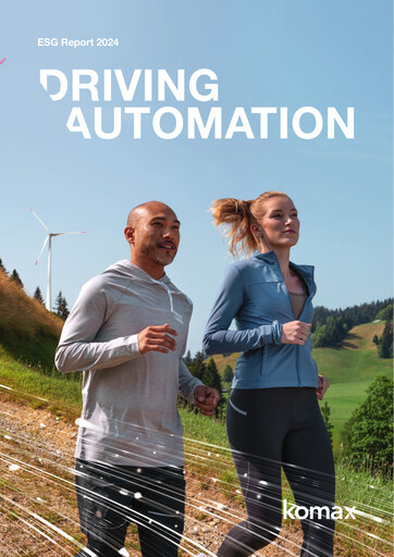 Miniature Komax Holding Rapport ESG 2024