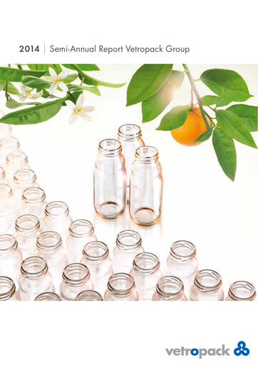 Thumbnail Vetropack Half-year Report 2014