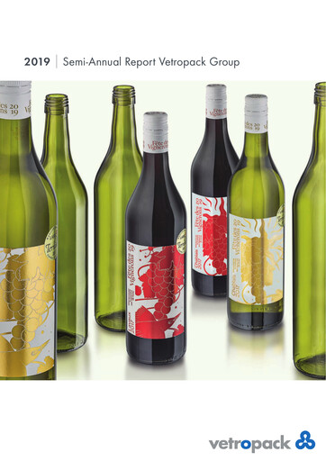 Thumbnail Vetropack Half-year Report 2019