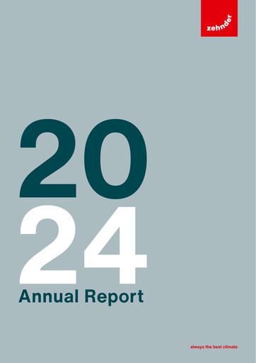 Thumbnail Zehnder Group Annual Report 2024