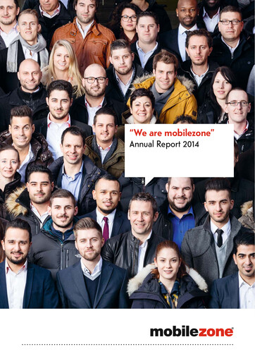 Thumbnail mobilezone Holding Annual Report 2014