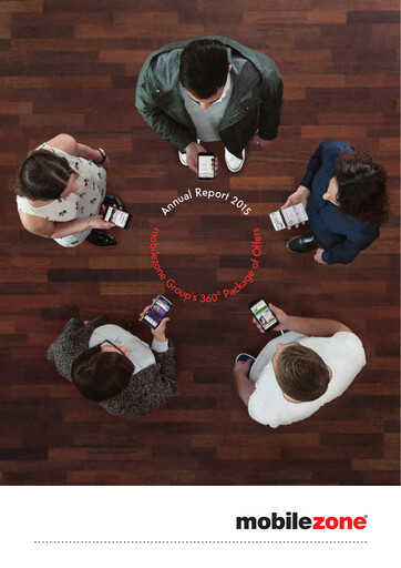 Thumbnail mobilezone Holding Annual Report 2015