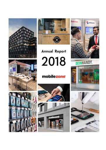 Thumbnail mobilezone Holding Annual Report 2018