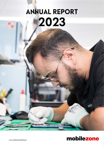 Thumbnail mobilezone Holding Annual Report 2023