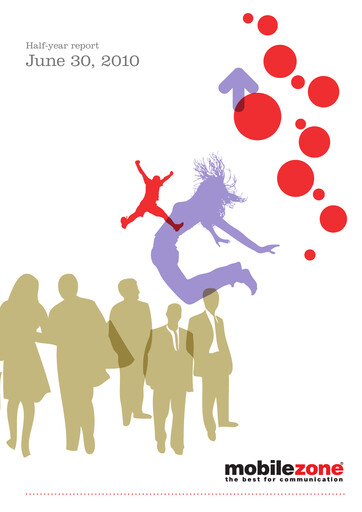 Vorschaubild mobilezone Holding Halbjahresbericht 2010-h1