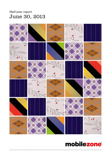 Vorschaubild mobilezone Holding Halbjahresbericht 2013-h1