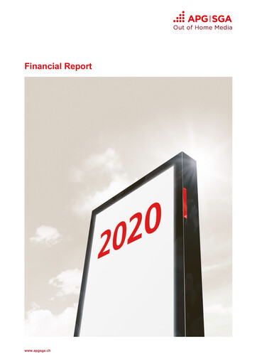 Thumbnail APG|SGA Financial Report 2020