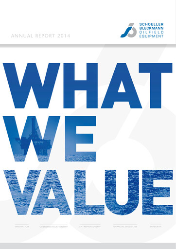 Thumbnail Schoeller-Bleckmann Oilfield Equipment Annual Report 2014