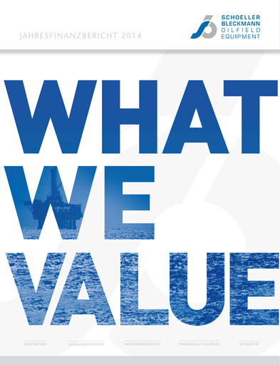 Thumbnail Schoeller-Bleckmann Oilfield Equipment Financial Statement 2014