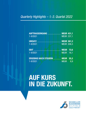 Thumbnail Schoeller-Bleckmann Oilfield Equipment Quarterly Report 2022-q3