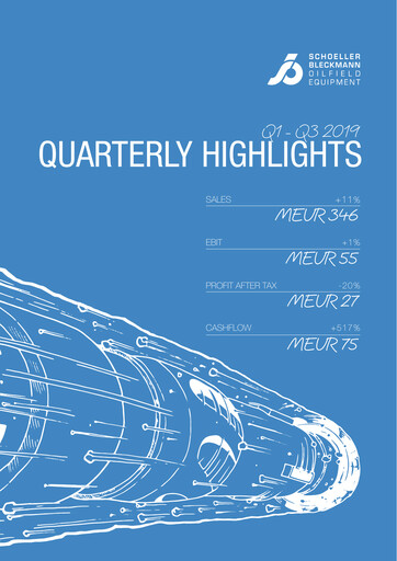 Thumbnail Schoeller-Bleckmann Oilfield Equipment Quarterly Report 2019-q3