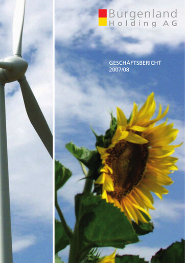 Vorschaubild Burgenland Holding Jahresbericht 2008
