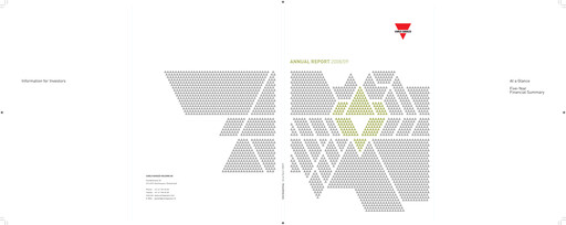 Thumbnail Carlo Gavazzi Holding Annual Report 2008-2009
