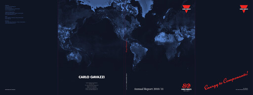 Thumbnail Carlo Gavazzi Holding Annual Report 2010-2011