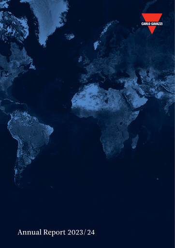 Thumbnail Carlo Gavazzi Holding Annual Report 2023-2024