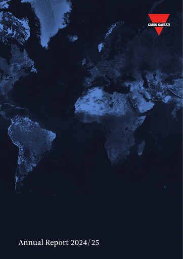 Thumbnail Carlo Gavazzi Holding Annual Report 2024-2025