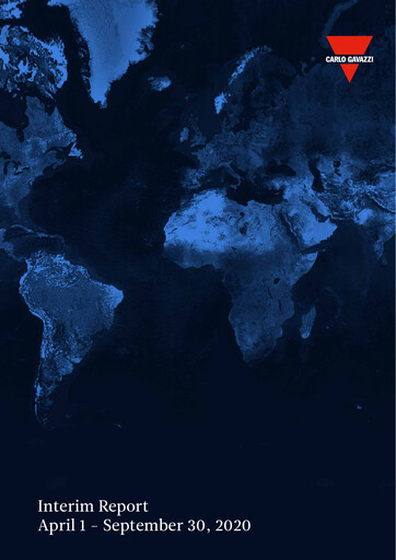 Vorschaubild Carlo Gavazzi Holding Halbjahresbericht 2020-2021-h1