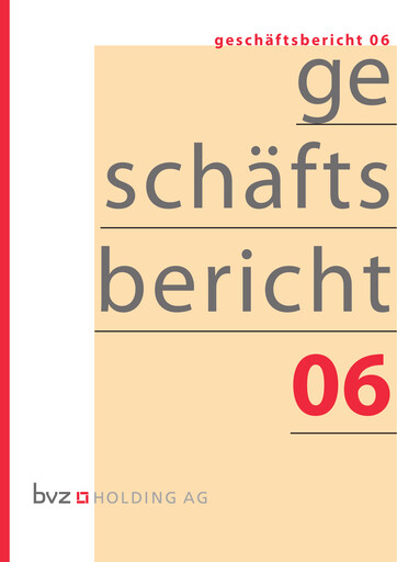 Thumbnail BVZ Holding Annual Report 2006