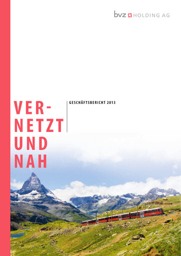 Thumbnail BVZ Holding Annual Report 2013