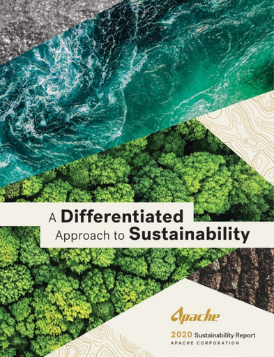Thumbnail APA Corporation Sustainability Report 2019